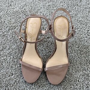 Jessica Simpson Taupe Heels